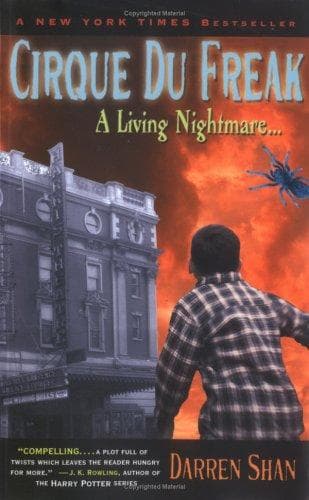 Cover of A Living Nightmare (Cirque du Freak, Book 1)