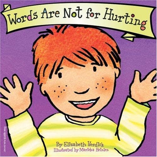 Cover of Words are not for hurting