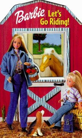 Cover of Barbie Lets Go Riding Barbie