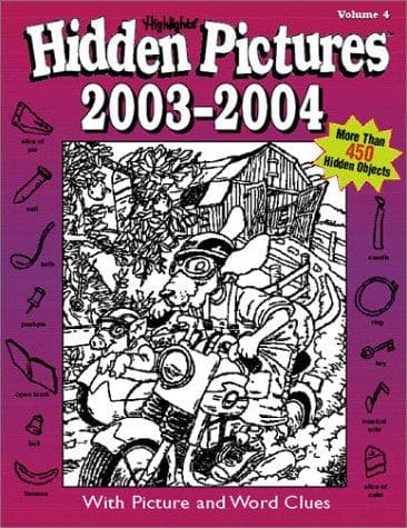 Cover of Highlights Hidden Pictures 2003-2004