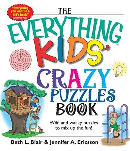 Cover of The Everything Kids' Crazy Puzzles Book