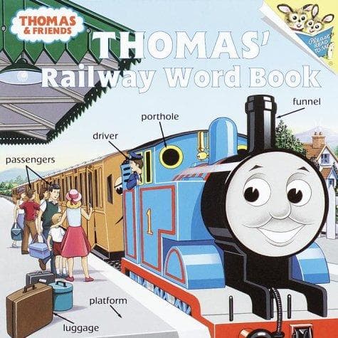 Cover of Thomas' railway word book