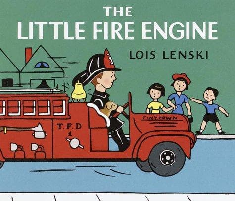 Cover of The little fire engine