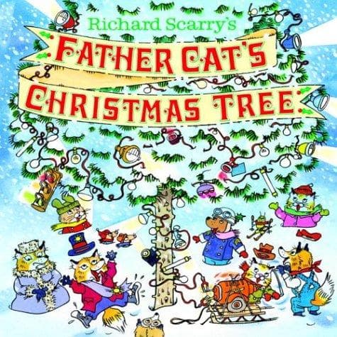 Cover of Richard Scarry's Father Cat's Christmas tree