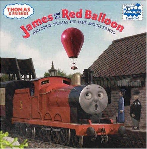 Cover of James and the red balloon, and other Thomas the tank engine stories