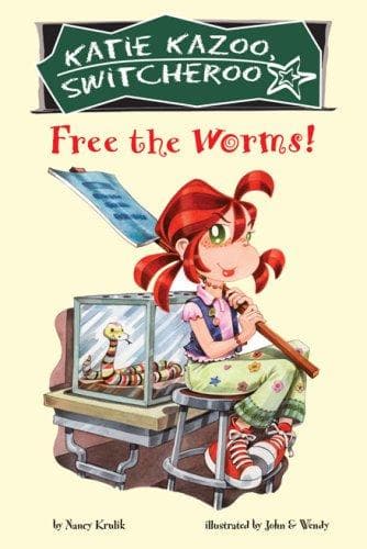 Cover of Free the Worms! #28 (Katie Kazoo, Switcheroo)