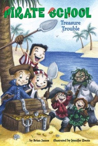 Cover of Treasure Trouble #5 (Pirate School)