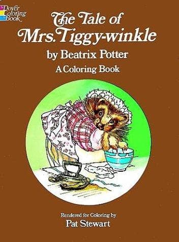 Cover of The Tale of Mrs. Tiggy-Winkle Coloring Book