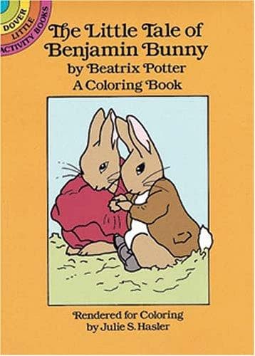 Cover of The Little Tale of Benjamin Bunny Coloring Book