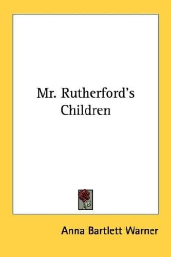Cover of Mr. Rutherford's Children