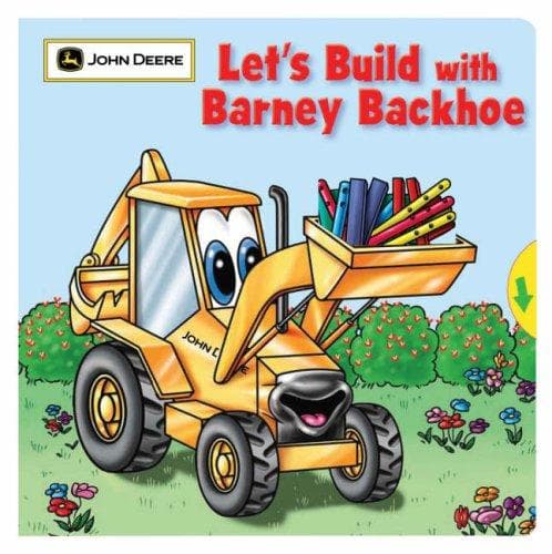 Cover of Let's build with Barney Backhoe