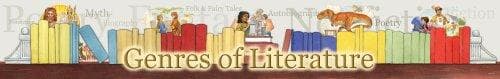 Cover of GENRES OF LITERATURE BANNER
