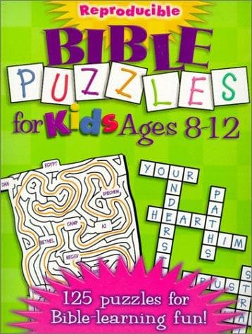 Cover of Bible Puzzles For Kids