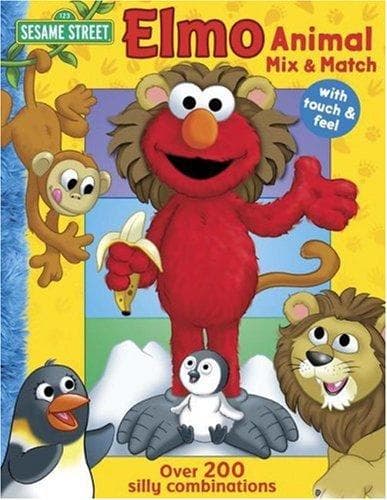 Cover of Sesame Street Elmo's Animal Mix & Match (Sesame Street)