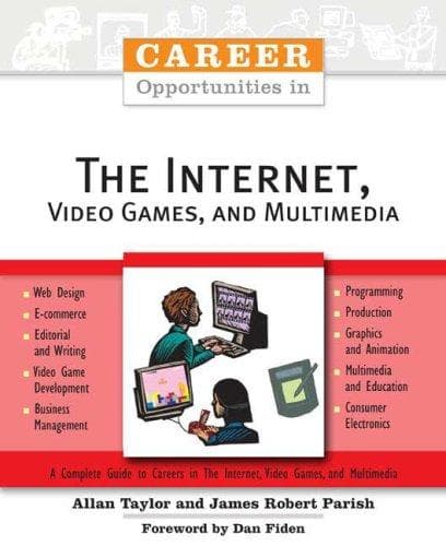 Cover of Opportunities in the Internet, video games, and multimedia