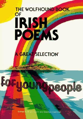 Cover of wolfhound Book of Irish Poems for Young People