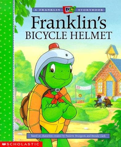 Cover of Franklin's bicycle helmet