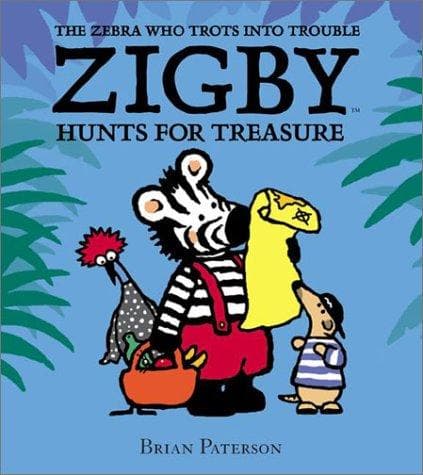 Cover of Zigby hunts for treasure