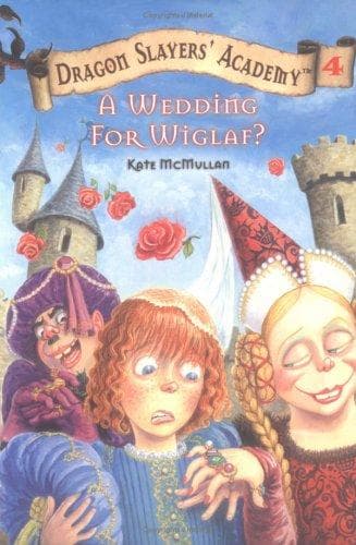 Cover of A Wedding for Wiglaf? #4 (Dragon Slayers' Academy)