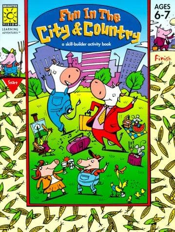Cover of City & Country Fun (Learning Adventures Grade 1)