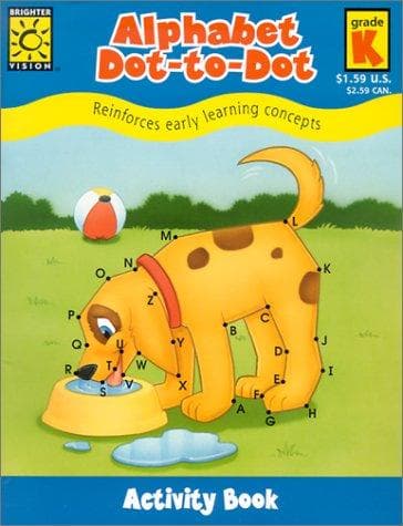 Cover of Alphabet Dot-To-Dot-Kindergarten (Value Priced Line)