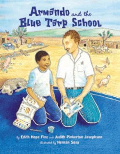 Cover of Armando and the Blue Tarp School