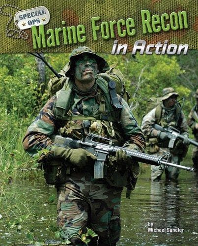 Cover of Marine Force Recon in Action (Special Ops)