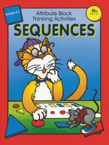 Cover of Attribute Block Thinking Activities-Sequences