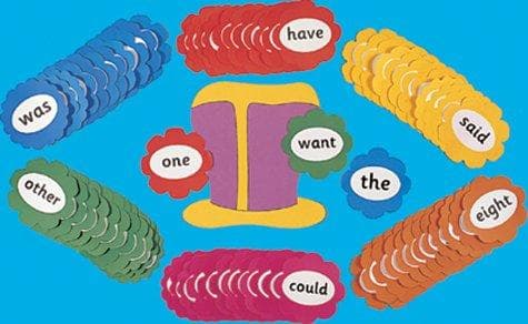 Cover of Jolly Phonics Tricky Word Wall Flowers