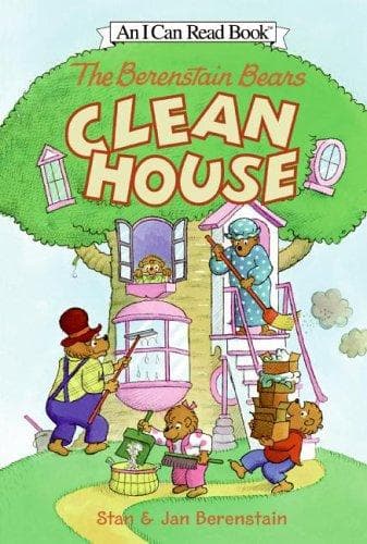 Cover of The Berenstain Bears clean house