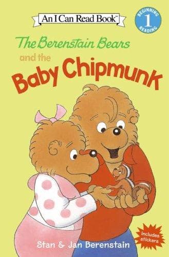 Cover of The Berenstain Bears and the baby chipmunk