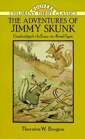 Cover of The adventures of Jimmy Skunk