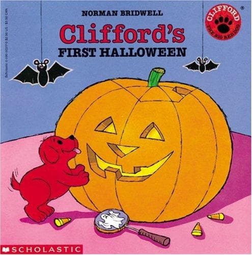 Cover of Clifford's First Halloween (Clifford the Big Red Dog)