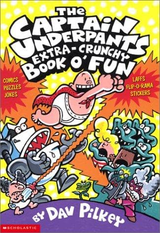 Cover of The Captain Underpants Extra-Crunchy Book O Fun