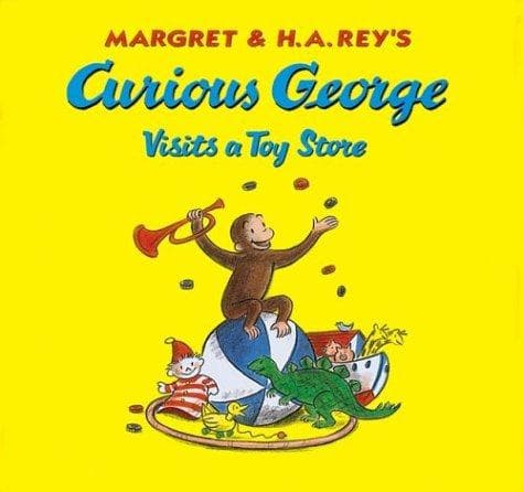 Cover of Margret & H.A. Rey's Curious George visits a toy store