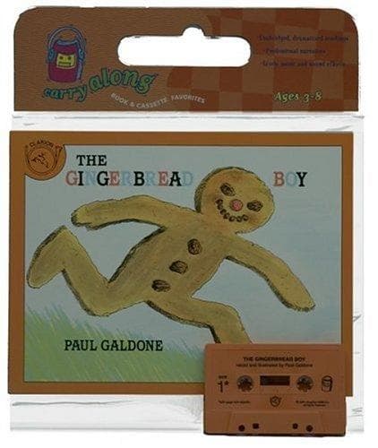 Cover of Gingerbread Boy Book and Cassette