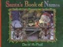 Cover of Santa's book of names