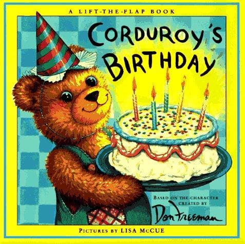 Cover of Corduroy's birthday