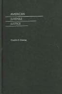 Cover of American juvenile justice
