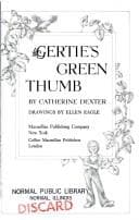Cover of Gertie's green thumb