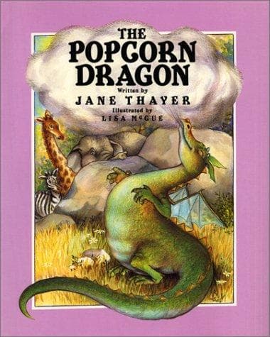 Cover of The popcorn dragon