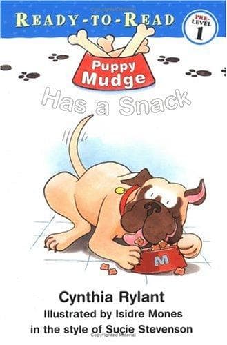 Cover of Puppy Mudge has a snack