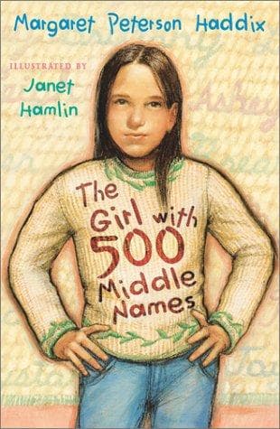 Cover of The girl with 500 middle names