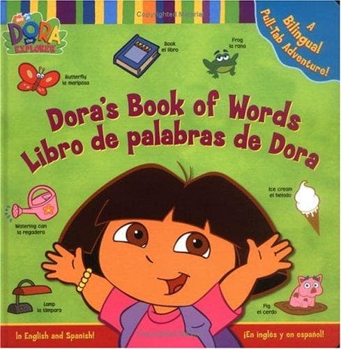 Cover of Dora's book of words =