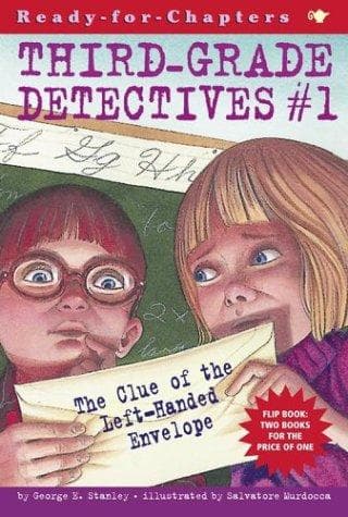 Cover of The Clue of the Left-Handed Envelope/The Puzzle of the Pretty Pink Handkerchief: Third-Grade Detectives #1-2 (Third-Grade Detectives : Ready for Chapters)