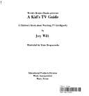 Cover of Every Kid's Guide to Watching TV Intelligently (Living Skills)