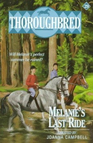 Cover of Melanie's last ride