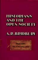 Cover of Historians and the open society