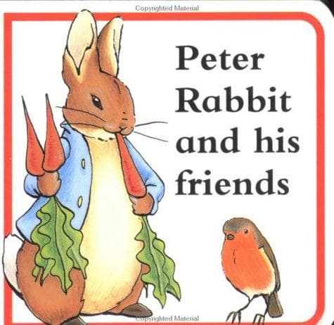 Cover of Peter Rabbit and his friends