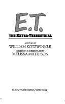 Cover of E.T., the Extra-Terrestrial